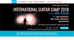 Desktop Screenshot of internationalguitarcamp.com